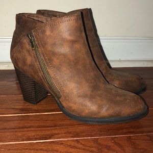 brown booties